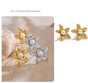 Flower Stud Earrings