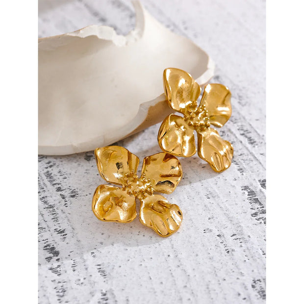 Flower Stud Earrings