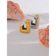 Square Geometric Earrings