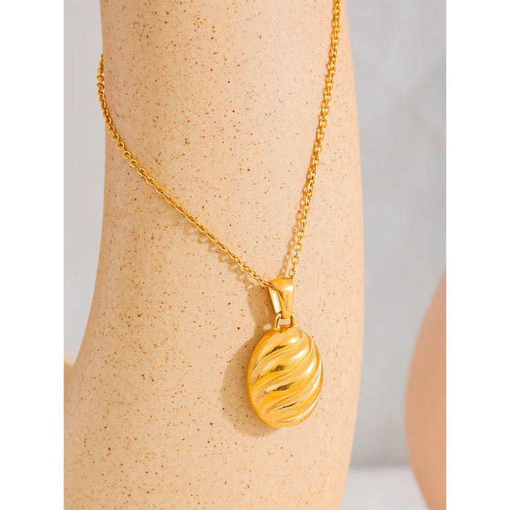 Gold Thick Chain Necklace