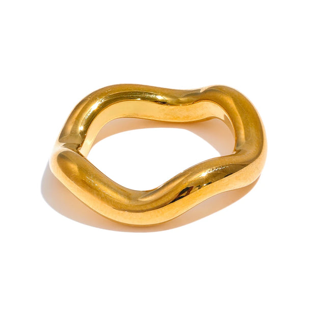 Twisted Round Finger Ring