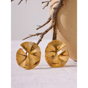 Flower Big Stud Earrings