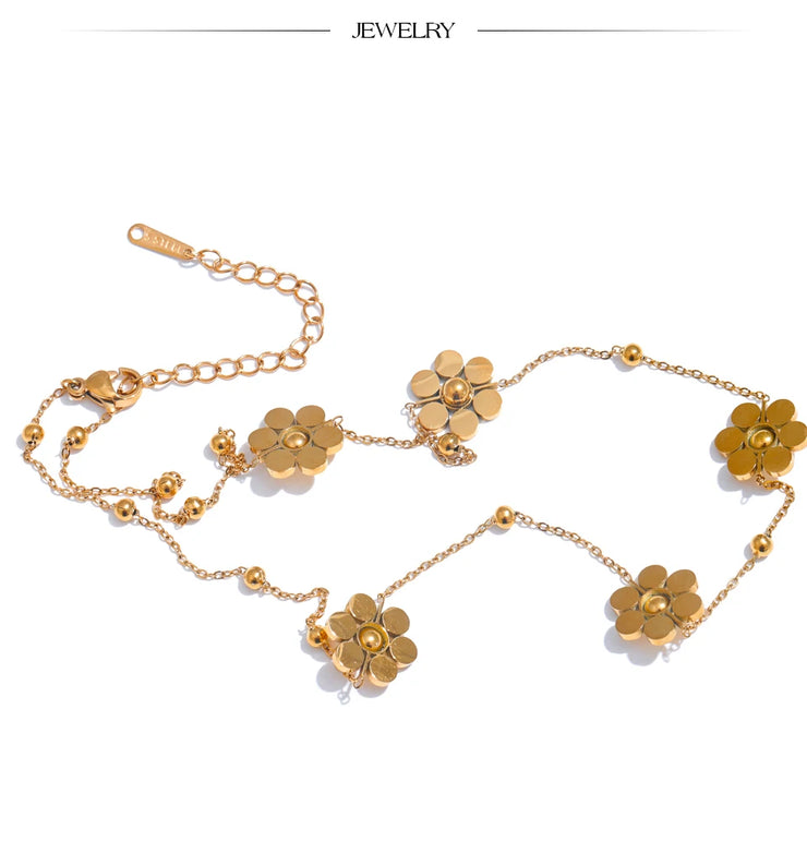 Flower Chain Necklace