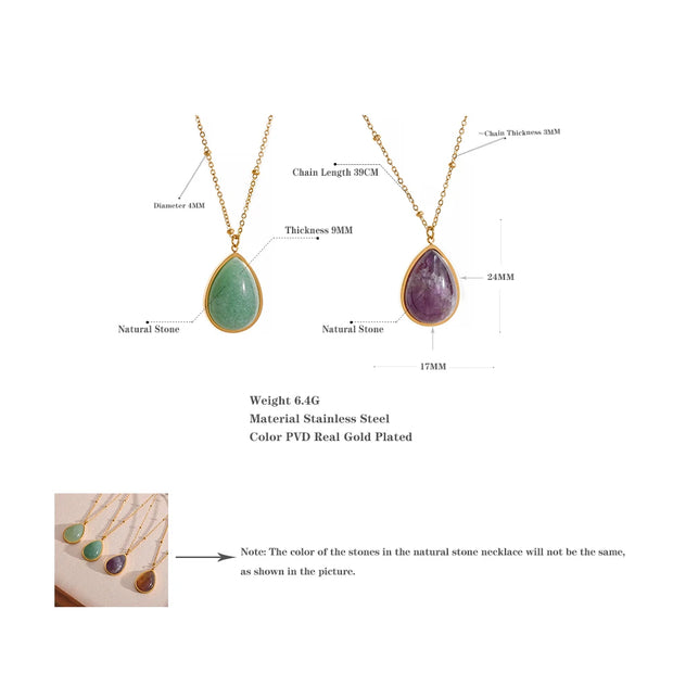 Amethyst Aventurine Necklace