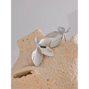 Gold Flower Earrings