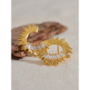 Sun Stud Earrings