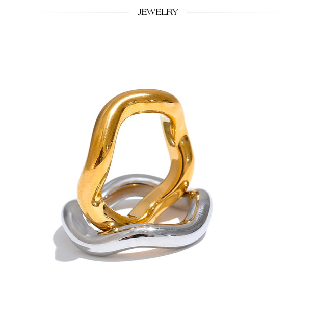 Twisted Round Finger Ring