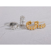 Full C Shape Huggie Earrings