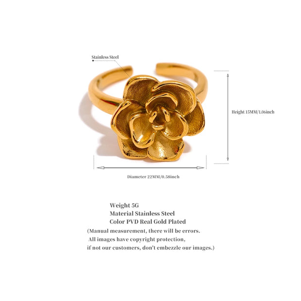 Flower Cast Ring