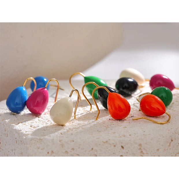 Colorful Enamel Y2K Earrings