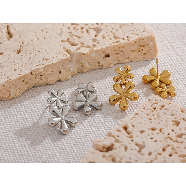 Flower Stud Earrings