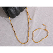 Snake Chain Jewelry Set