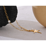 Star Pearl Pendant Necklace