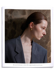 Gold Flower Earrings