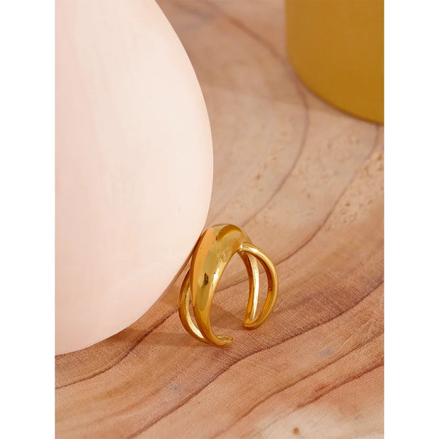 Metal Overlap Ring