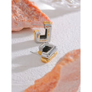 Square Geometric Earrings