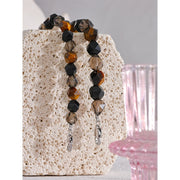 Smoking Quartz & Tiger Stone Bracelet