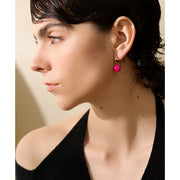 Candy Color Enamel Drop Earrings