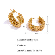 Gold Hoop Earrings