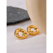 Geometric Hollow Earrings