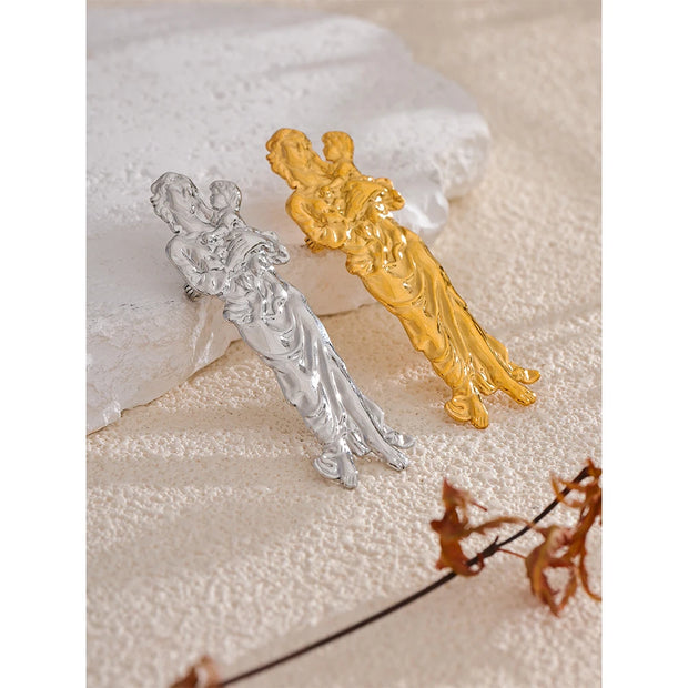 Religious Brooch Pin