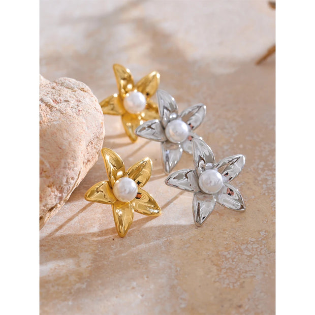 Flower Stud Earrings