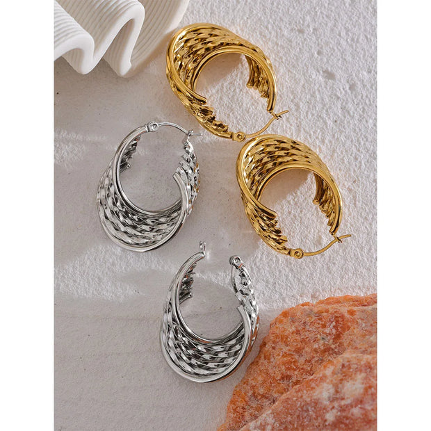 Chunky Geometric Earrings