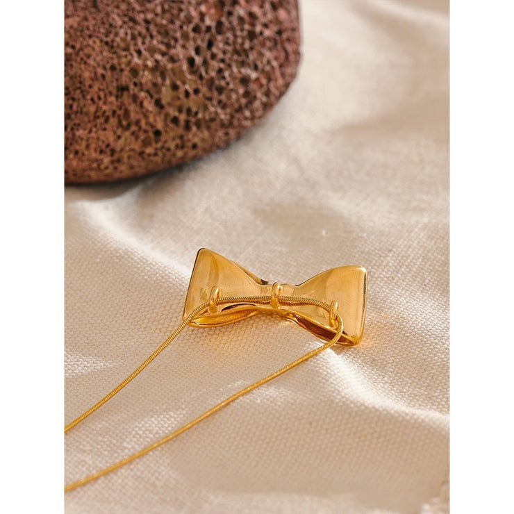 Adjustable Bow Knot Choker