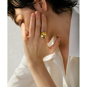 Stylish Creative Minimalist Metal Ring