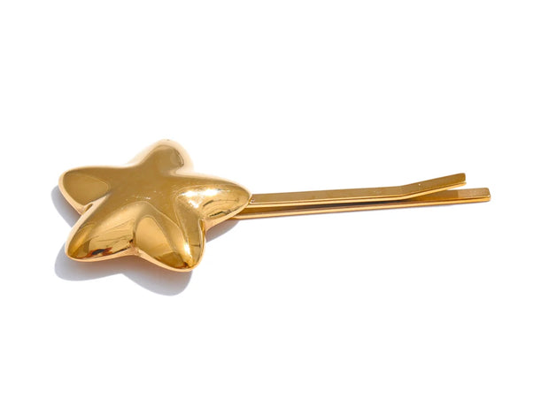 Star Stainless Steel Hair Clip