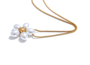 Pearl Flower Necklace