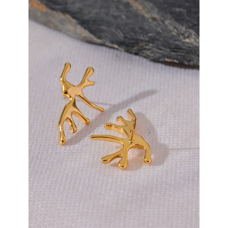 Stainless Steel Geometric Earrings