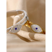 Evil Eye CZ Bangle