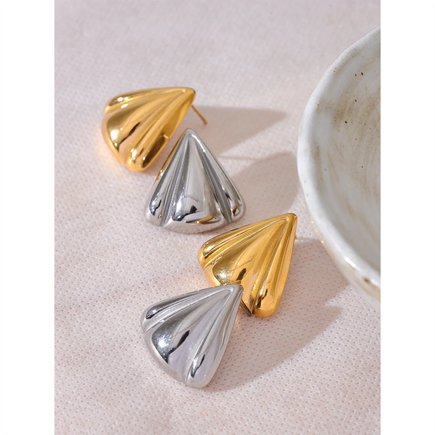 Triangle Stud Earrings