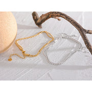 Double Layer Chain Anklet