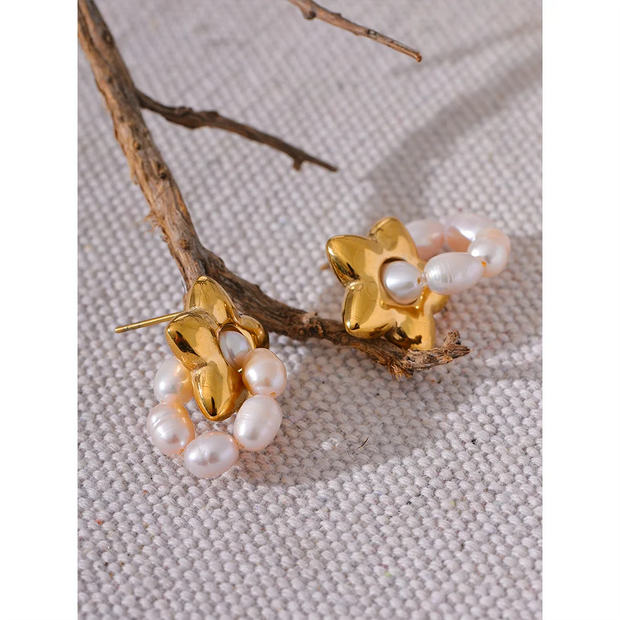 Freshwater Pearl Drop Earrings