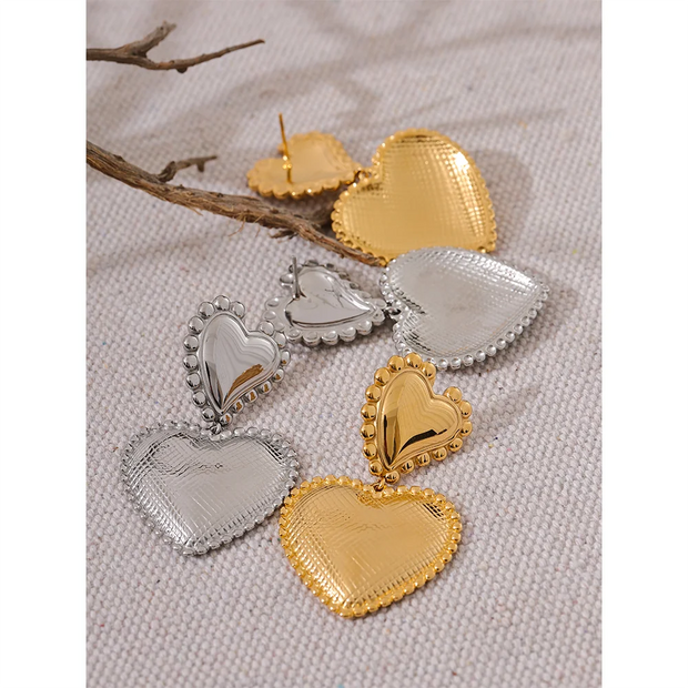 Romantic Heart Earrings