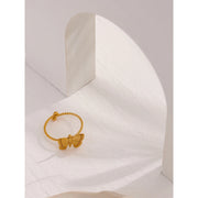 Butterfly Insect Adjustable Ring