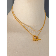 Double Layer Chain Necklace