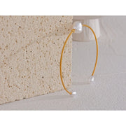 Imitation Gold Pearl Cuff Bracelet