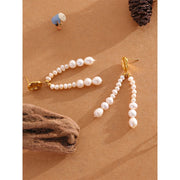 Long Tassel Pearl Dangles