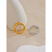 Twisted Round Finger Ring