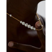 Beads Pearl Chain Necklace