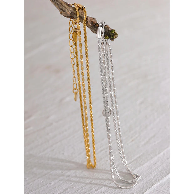 Double Layer Chain Anklet