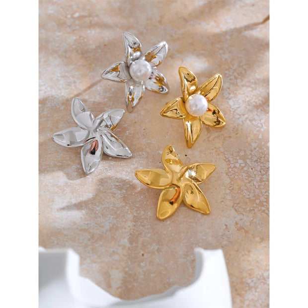 Flower Stud Earrings