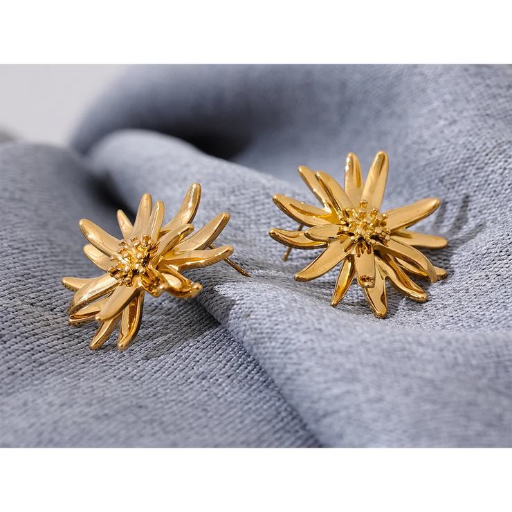 Flower Stud Earrings