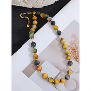 Tiger Stone Beads Necklace