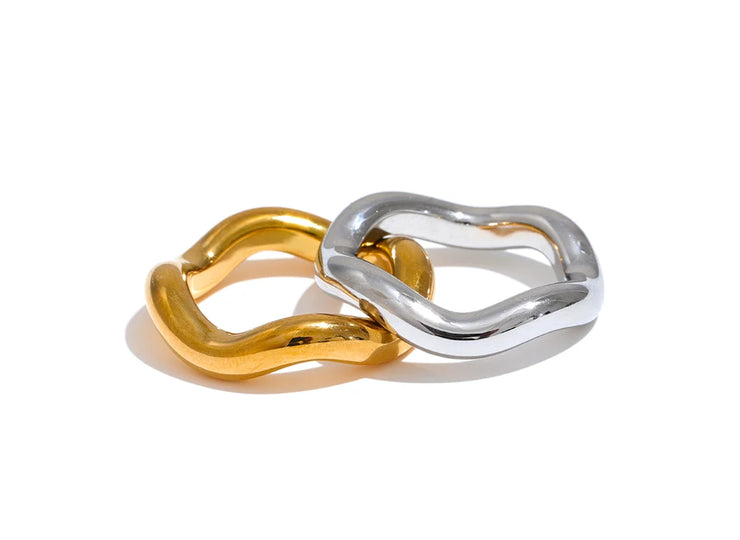 Twisted Round Finger Ring