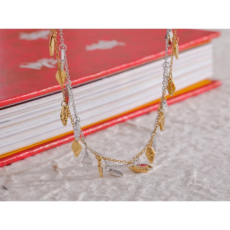 Rhombus Chain Necklace