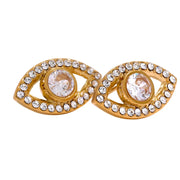 Delicate Zircon Eye Studs